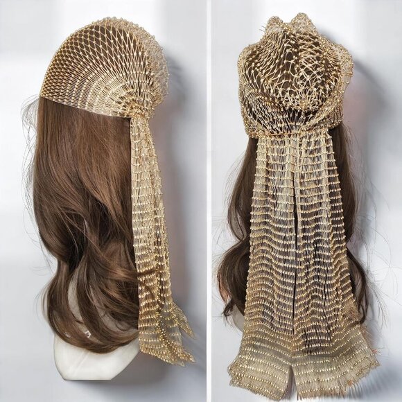 Rhinestone Mesh Headband Elastic Glamour Perfect for Parties Events Wear main image 5
